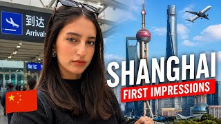 我终于抵达上海了，这是我第一次来中国旅行，完全超出了我的想象