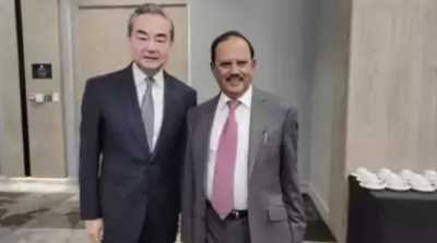 印度国家安全顾问阿吉特·多瓦尔会见中国外长，中方称准备与印度合作