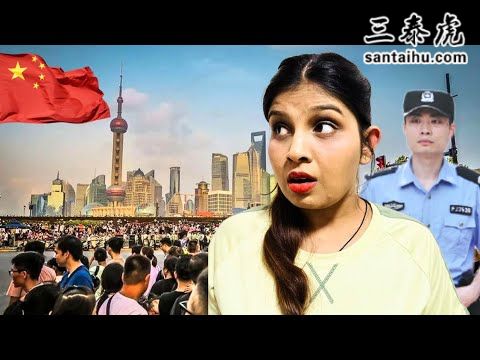 印度女孩：中国国庆节，上海沸腾了