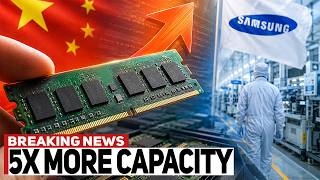 中国内存巨头长鑫存储扩产规模达三星5倍，震动整个半导体行业